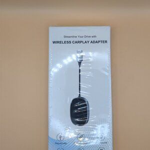 Wireless CarPlay Adapter Converts Wired CarPlay to Wireless Plug and Play